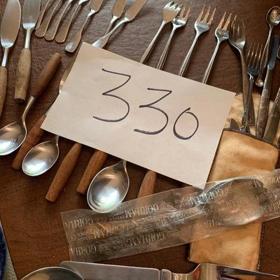 MCM & Vintage Mixed Flatware Lot Dansk Gorham Stanley Robertâ€™s