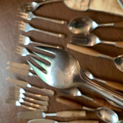 MCM & Vintage Mixed Flatware Lot Dansk Gorham Stanley Robertâ€™s
