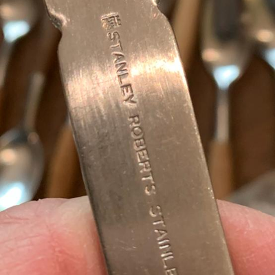 MCM & Vintage Mixed Flatware Lot Dansk Gorham Stanley Robertâ€™s