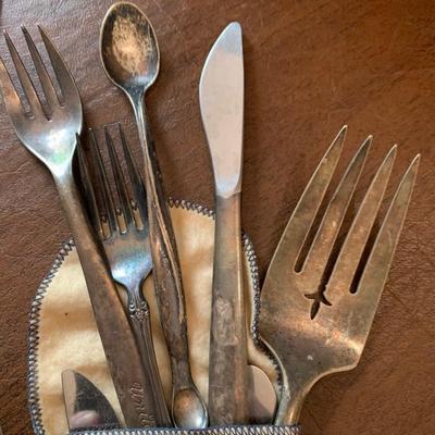 MCM & Vintage Mixed Flatware Lot Dansk Gorham Stanley Robertâ€™s