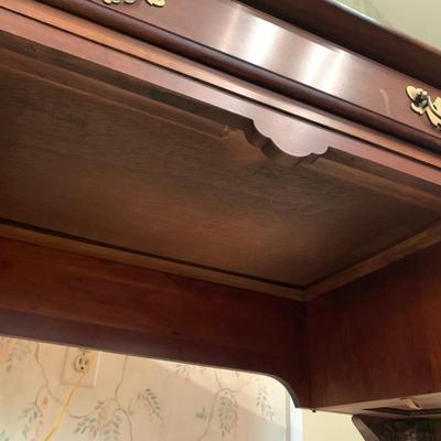 Solid Wood Jointed Mahogany Writing Desk