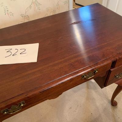 Solid Wood Jointed Mahogany Writing Desk