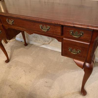 Solid Wood Jointed Mahogany Writing Desk