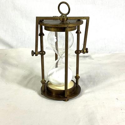 1544 Vintage Brass Marine hourglass Sand Timer