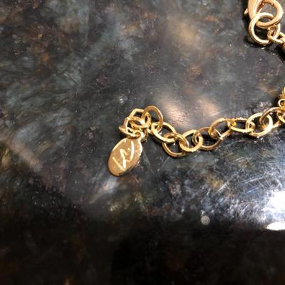 Fashion Costume Jewelry Gold Tone Chain Necklaces -Lot J201