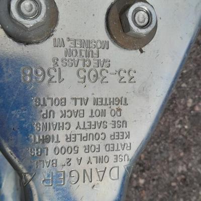 Tow Bar 5,000 Pound Tow weight 2" Ball SAE Class 3