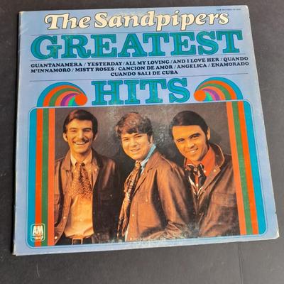 Vinyl LP Records 45's Marty Robbins, Ken Thompson, Herman's Hermits on tour, The Sandpipers and more