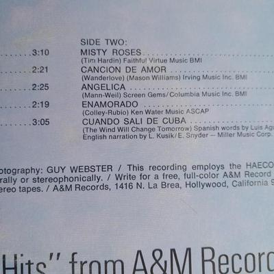 Vinyl LP Records 45's Marty Robbins, Ken Thompson, Herman's Hermits on tour, The Sandpipers and more
