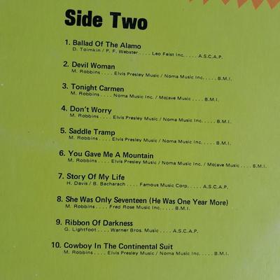 Vinyl LP Records 45's Marty Robbins, Ken Thompson, Herman's Hermits on tour, The Sandpipers and more