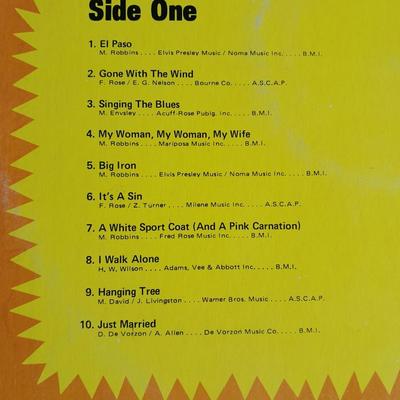 Vinyl LP Records 45's Marty Robbins, Ken Thompson, Herman's Hermits on tour, The Sandpipers and more