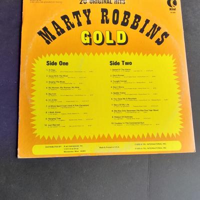 Vinyl LP Records 45's Marty Robbins, Ken Thompson, Herman's Hermits on tour, The Sandpipers and more