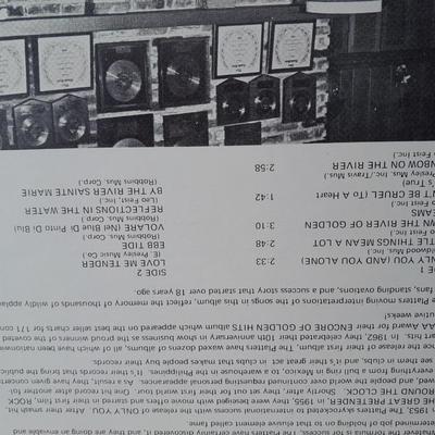 Vinyl LP Records 45's Marty Robbins, Ken Thompson, Herman's Hermits on tour, The Sandpipers and more