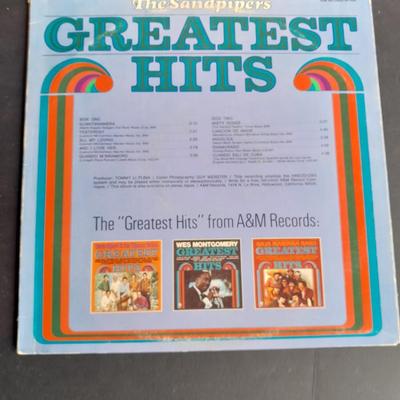 Vinyl LP Records 45's Marty Robbins, Ken Thompson, Herman's Hermits on tour, The Sandpipers and more