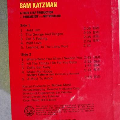Vinyl LP Records 45's Marty Robbins, Ken Thompson, Herman's Hermits on tour, The Sandpipers and more