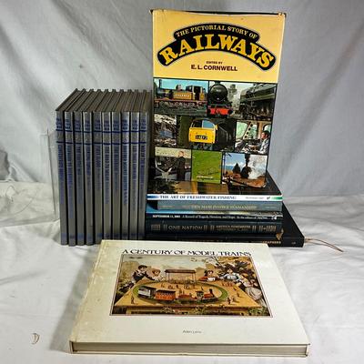 1558 Lot of Civil War, Trains and 9-11 Books