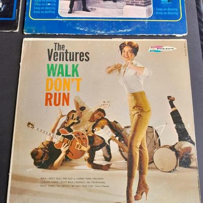 Vinyl LP Records 45's The Lettermen, Johnny Rivers, The McCoys, Sandy Nelson, and more