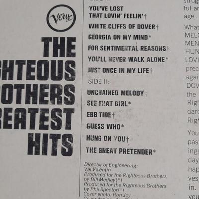 Vinyl LP Records 45's Tom Jones, The Kingsman, Creedence Clearwater, John Fogerty, The Righteous Brothers, and more