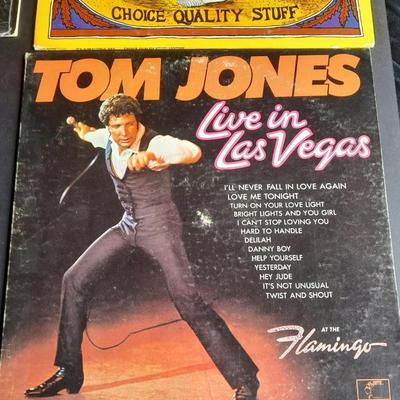 Vinyl LP Records 45's Tom Jones, The Kingsman, Creedence Clearwater, John Fogerty, The Righteous Brothers, and more