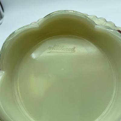 Northwood chrysanthemum spring butter dish