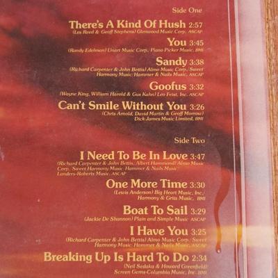 Vinyl LP Records 45's Gary Bonds, The Doobie Brother, Carpenters, Carly Simon, Stevie Wonder, and more