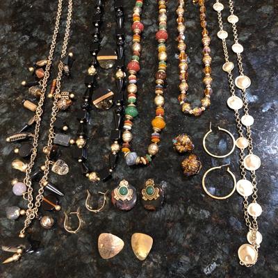 Fashion Costume Jewelry with Asian Pouch -Lot J204