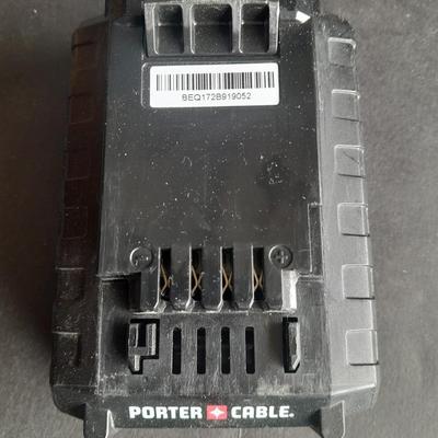 Porter Cable 20-volt Lithium Battery Charger with Battery