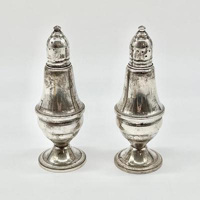 DUCHIN ~ Sterling Silver ~ Weighted ~ Salt & Pepper Shakers