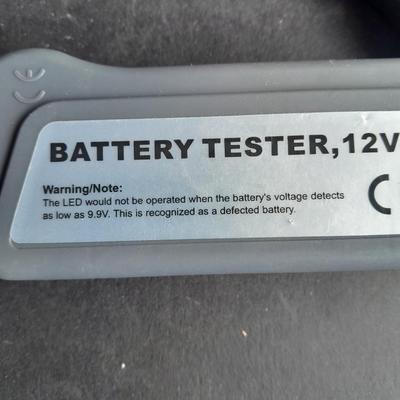 Pittsburgh Windshield removing tool, LED work light, and a 12 volt battery tester
