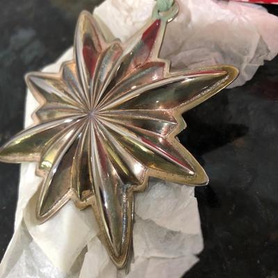 KIRK STIEFF CO. Williamsburg Silver Plate 1981 Ornament -Lot 425