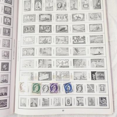 POSTAGE STAMP ALBUM - WITH STAMPS