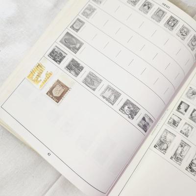 POSTAGE STAMP ALBUM - WITH STAMPS