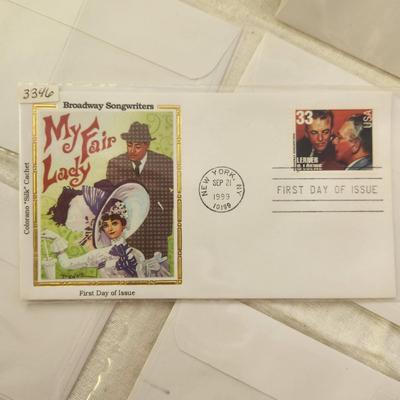 6 - FIRST DAY STAMPS - 1999 BROADWAY SONG WRITERS