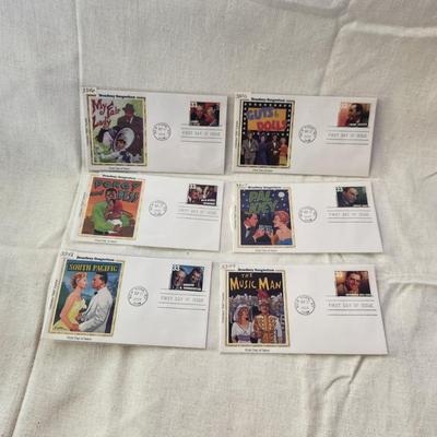 6 - FIRST DAY STAMPS - 1999 BROADWAY SONG WRITERS