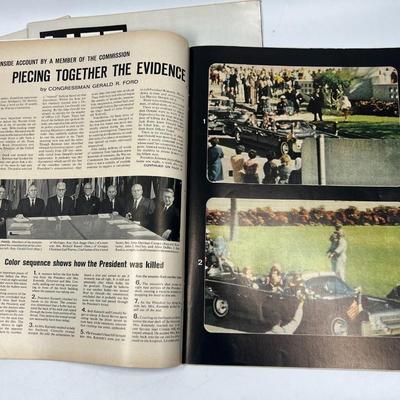 Vintage LIFE Magazine Collector Issues JFK Memorial
