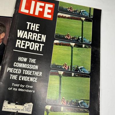 Vintage LIFE Magazine Collector Issues JFK Memorial