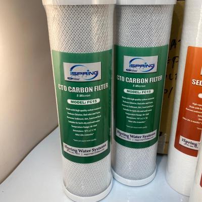 NEW Unused iSpring Water Filtration System Inline Filters Reverse Osmosis