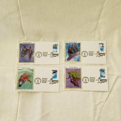 4 - FIRST DAY STAMPS - 1999 EXTEME SPORTS