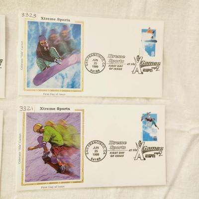 4 - FIRST DAY STAMPS - 1999 EXTEME SPORTS