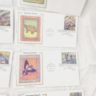 10 - FIRST DAY STAMPS -1999 SONARAN DESERT