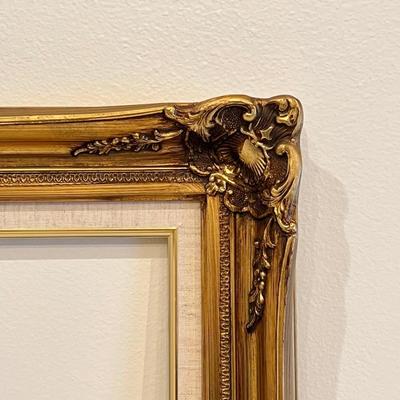 Gold Picture Frame (Frame Only)