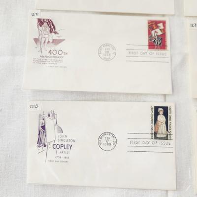 8 - FIRST DAY STAMPS - 1965 MIXED THEME