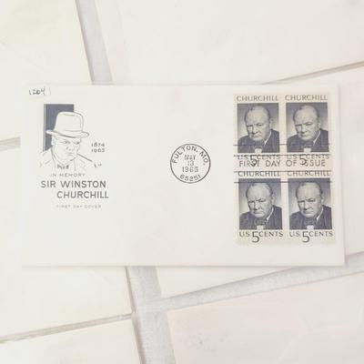 7 - FIRST DAY STAMPS - 1965 MIXED THEME #2