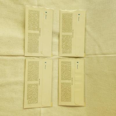 4 - FIRST DAY STAMPS - 1978 THE CRADLE QUILT