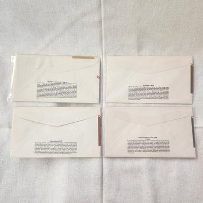 4 - FIRST DAY STAMPS - 1974 SPIRIT OF 76 - 1ST CONTINENTAL CONGRESS