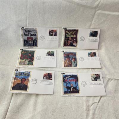 6 - FIRST DAY STAMPS - 1999 HOLLYWOOD COMPOSERS