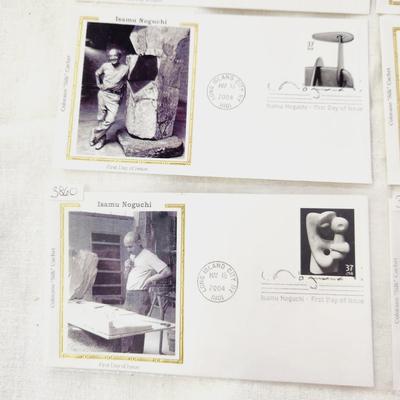 7 - FIRST DAY STAMPS - 2004 ISUMU NOGUCHI