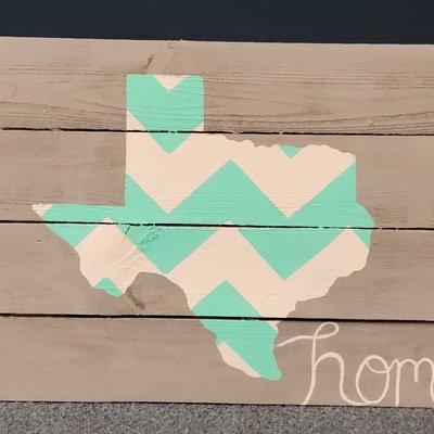 Texas Home Sign