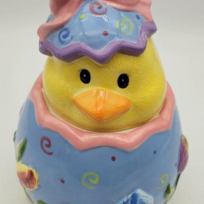 Easter Chick Cookie Jar