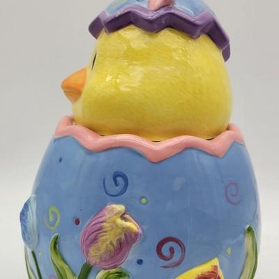 Easter Chick Cookie Jar