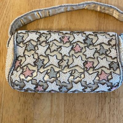 Vintage beaded star purse